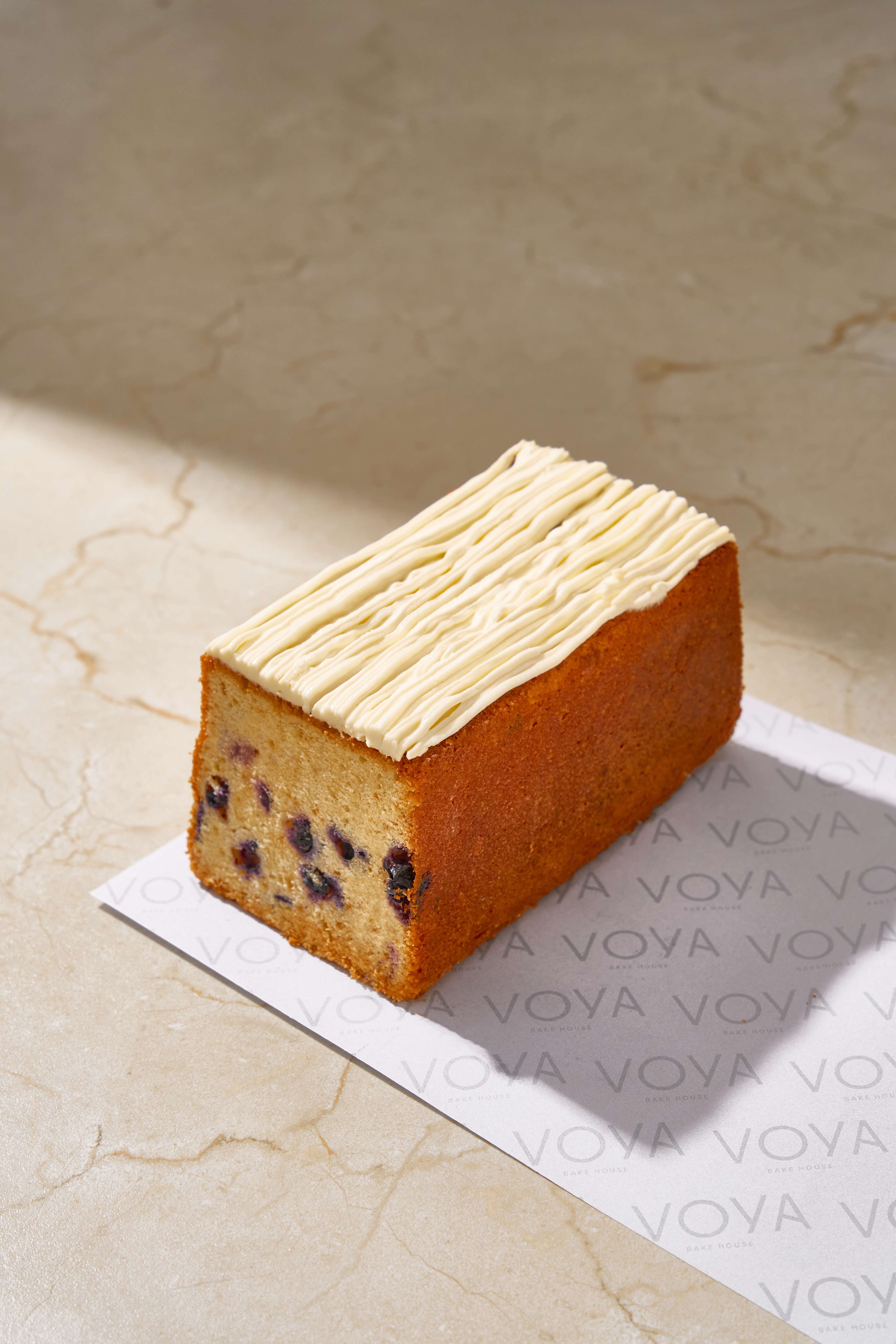 Lemon Berries Loaf Cake