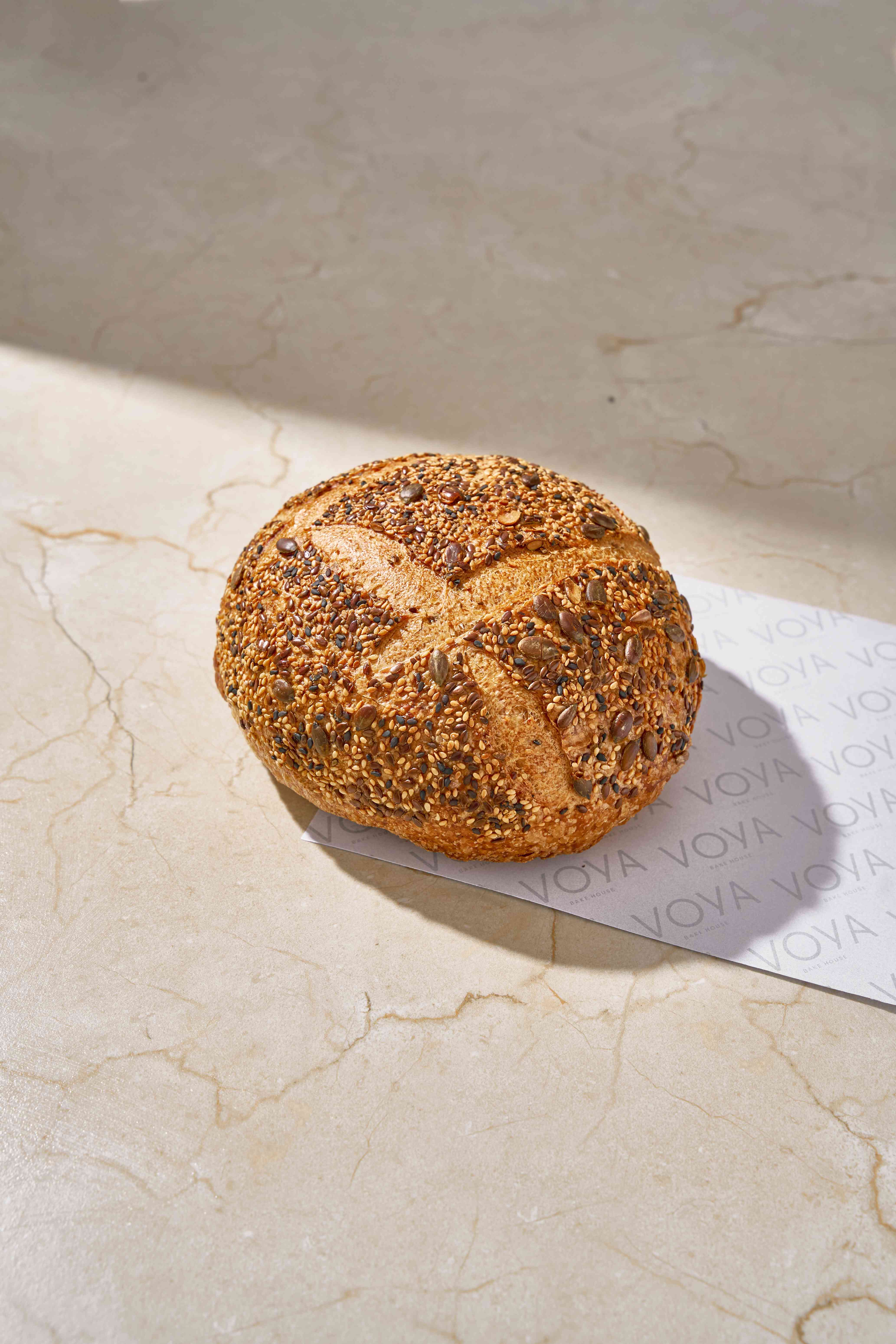 Multi-seed Sourdough Loaf